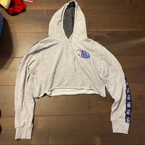 NBA crop hoodie
